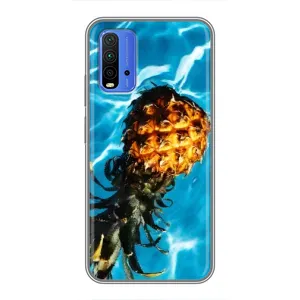 Чехол с изображением  вкусной еды для Xiaomi Redmi 9T (Ананас)