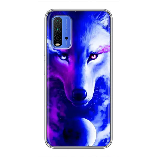 Чехол с рисунком «Арт-Волк» для Xiaomi Redmi 9T Чехол с рисунком «Арт-Волк» для Xiaomi Redmi 9T