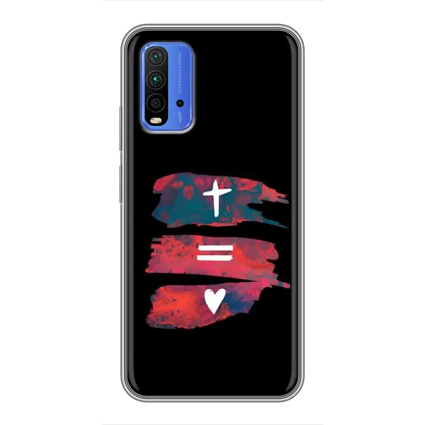 Чехол с рисунком «Атрибутика» для Xiaomi Redmi 9T Чехол с рисунком «Атрибутика» для Xiaomi Redmi 9T