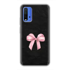 Чехол банты для Xiaomi Redmi 9T (Бантик)