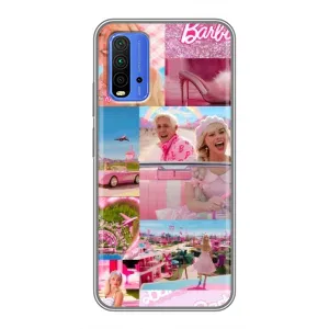 Силіконовый Чохол Барбі фільм на Xiaomi Redmi 9T (Барбі стиль)