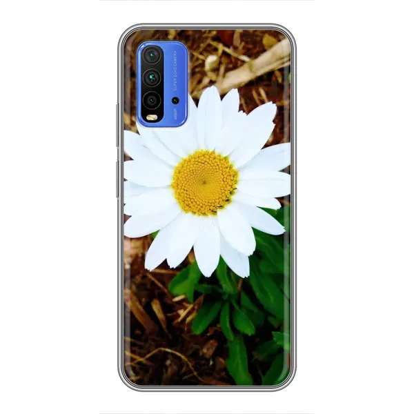 Чехол с рисунком «Белая ромашка» для Xiaomi Redmi 9T Чехол с рисунком «Белая ромашка» для Xiaomi Redmi 9T