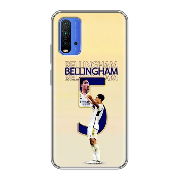 Чехол с рисунком «Беллингем ,Реал 5» для Xiaomi Redmi 9T Чехол с рисунком «Беллингем ,Реал 5» для Xiaomi Redmi 9T