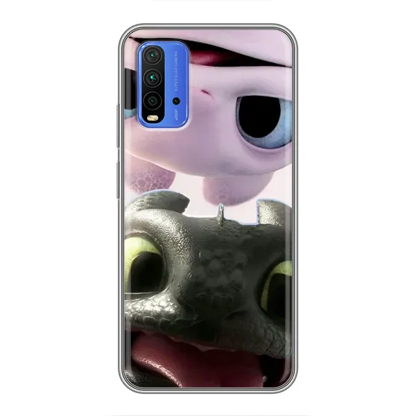 Чехол с рисунком «Беззубик и Дневная Злость» для Xiaomi Redmi 9T Чехол с рисунком «Беззубик и Дневная Злость» для Xiaomi Redmi 9T