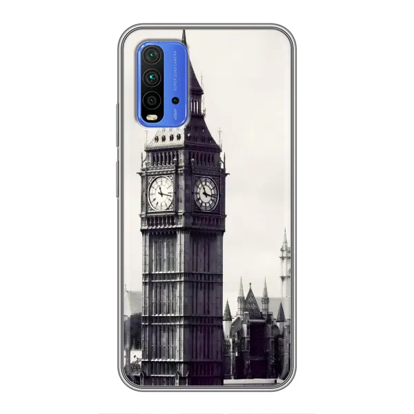 Чехол с рисунком «Биг-Бен» для Xiaomi Redmi 9T Чехол с рисунком «Биг-Бен» для Xiaomi Redmi 9T