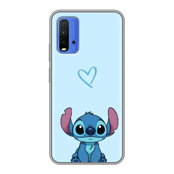 Чехол с рисунком «Голубой Стич» для Xiaomi Redmi 9T Чехол с рисунком «Голубой Стич» для Xiaomi Redmi 9T