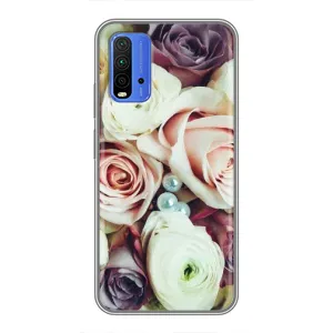 Чехлы с принтом Розочки для Xiaomi Redmi 9T (Букет РОЗ)
