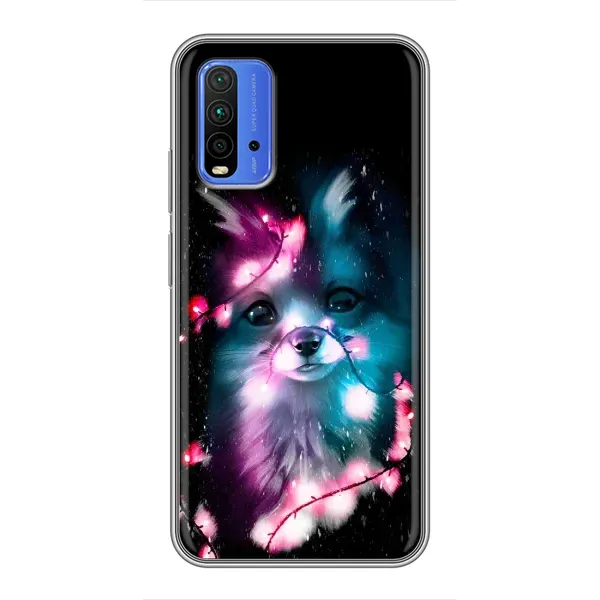 Чехол с рисунком «Черная Лиса» для Xiaomi Redmi 9T Чехол с рисунком «Черная Лиса» для Xiaomi Redmi 9T