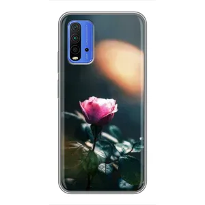 Чехлы с принтом Розочки для Xiaomi Redmi 9T (Цветок ночной)