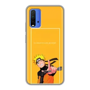 Чехлы с принтом Наруто на Xiaomi Redmi 9T (Даттебаё)