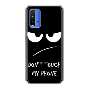 Чехол с прикольным текстом на Xiaomi Redmi 9T (Dont)