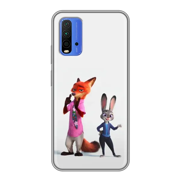 Чехол с рисунком «Джуди и Ник» для Xiaomi Redmi 9T Чехол с рисунком «Джуди и Ник» для Xiaomi Redmi 9T