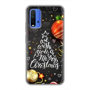 Чехол Новогодняя Елка на Xiaomi Redmi 9T