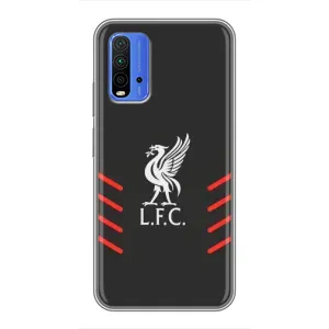 Силиконовые Чехлы принт Футбол на Xiaomi Redmi 9T (Эмблема Liverpool)