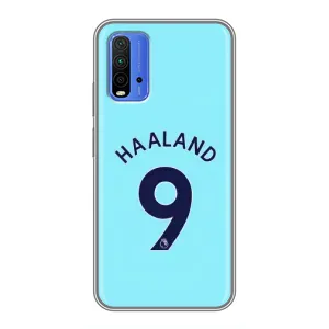 Чохли з принтом на Xiaomi Redmi 9T Футболіст (Ерлінг Холанд 9)