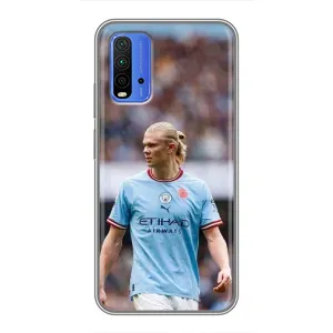 Чохли з принтом на Xiaomi Redmi 9T Футболіст (Ерлинг Холанд)
