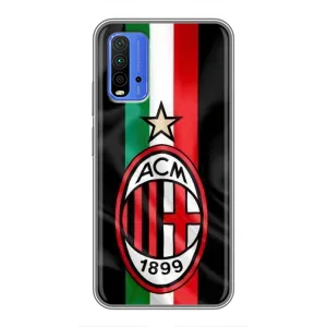 Чехлы с ТОП Футбольными клубами на Xiaomi Redmi 9T (ФК Милан)