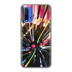 Чохли з прінтом Спортивна тематика для Xiaomi Redmi 9T (Флорбол)