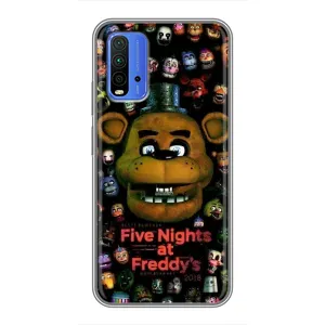Чехлы Пять ночей с Фредди для Редми 9т (Freddy)