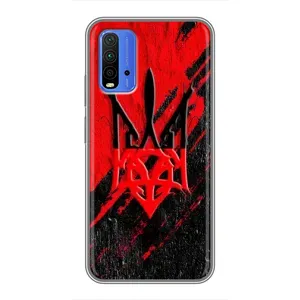 Чехол Укр Символика для Xiaomi Redmi 9T (Герб Украины)