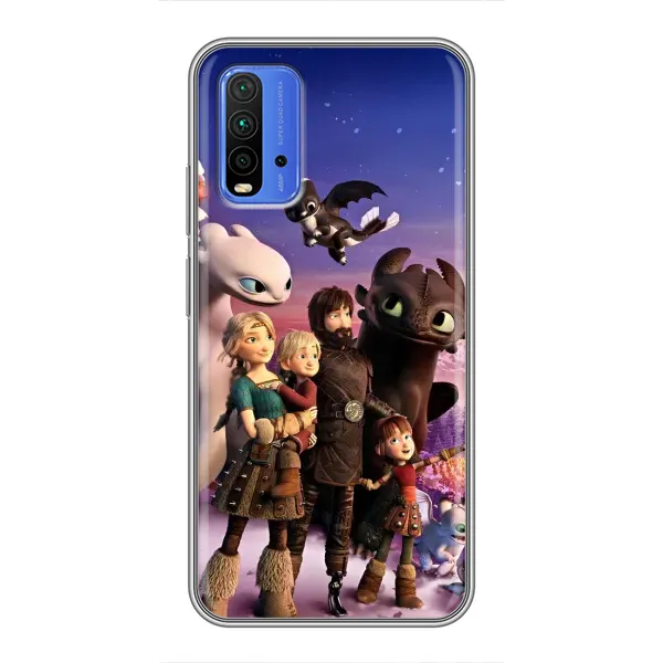 Чехол с рисунком «Герои дракона» для Xiaomi Redmi 9T Чехол с рисунком «Герои дракона» для Xiaomi Redmi 9T