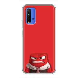 Чехол Головоломка для Xiaomi Redmi 9T - (AlphaPrint) (Гнев)