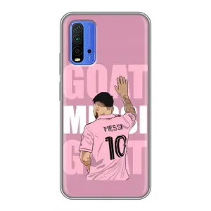Чохли Лео Мессі в Маямі на Xiaomi Redmi 9T (GOAT MESSI)