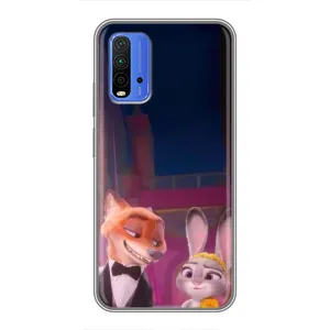 Силіконовий чохол з принтом Зоотрополіс для Xiaomi Redmi 9T (Головні герої)