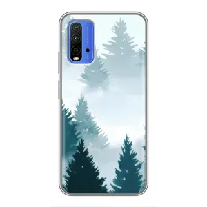 Літній Чохол на Xiaomi Redmi 9T (Гірський Ліс)