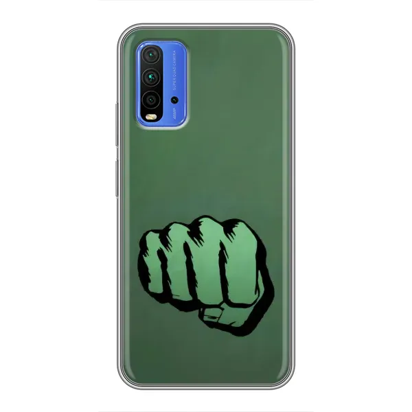 Чехол с рисунком «Халк» для Xiaomi Redmi 9T Чехол с рисунком «Халк» для Xiaomi Redmi 9T