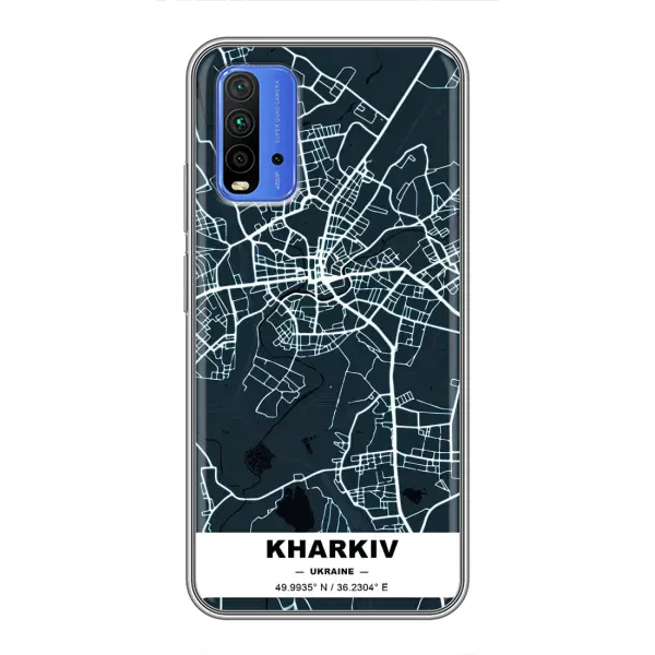Чехол с рисунком «Харьков» для Xiaomi Redmi 9T Чехол с рисунком «Харьков» для Xiaomi Redmi 9T