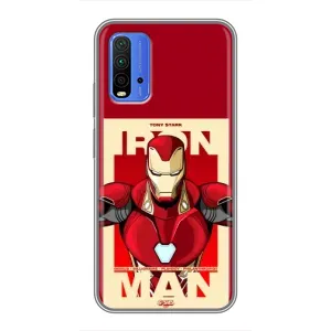 Чехол Супергерой Железный человек на Xiaomi Redmi 9T (Iron man)