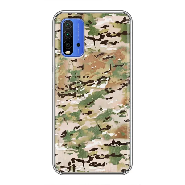 Чехол с рисунком «Камуфляжный» для Xiaomi Redmi 9T Чехол с рисунком «Камуфляжный» для Xiaomi Redmi 9T