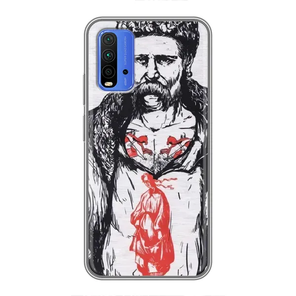 Чехол с рисунком «Кобзарь» для Xiaomi Redmi 9T Чехол с рисунком «Кобзарь» для Xiaomi Redmi 9T