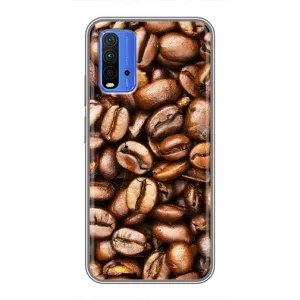 Чохол з зображенням смачної їжі для Xiaomi Redmi 9T (Кава)