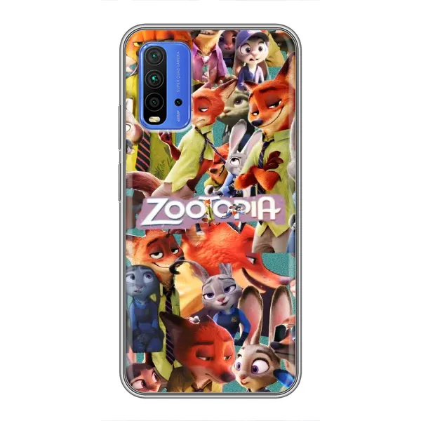 Чехол с рисунком «Коллаж героев» для Xiaomi Redmi 9T Чехол с рисунком «Коллаж героев» для Xiaomi Redmi 9T