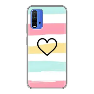 Чохли з тематикою "Маленькі Сердчеки" на Xiaomi Redmi 9T (Гарне сердечко)