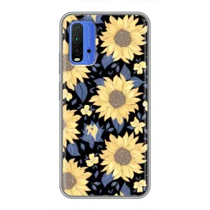 Чехлы с тематикой "ЦВЕТЫ" на Xiaomi Redmi 9T (красивые цветы)