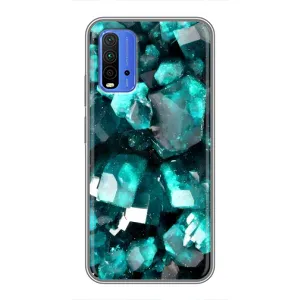 Чехол (Дорого -богато) на Xiaomi Redmi 9T (Кристалы)