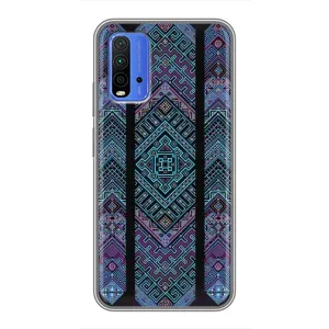 Силіконовый Чохол на Xiaomi Redmi 9T (Крутий орнамент)
