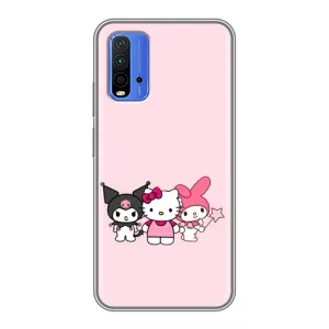 Чехол с персонажем Куроми на Xiaomi Redmi 9T (Куроми Мелоди Китти)