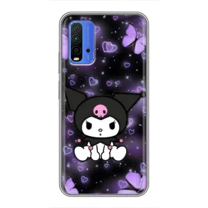 Чехол с персонажем Куроми на Xiaomi Redmi 9T (Куроми на черном)