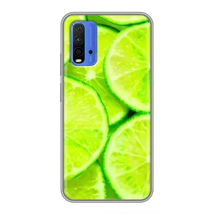 Чохол з зображенням смачної їжі для Xiaomi Redmi 9T (Лайм)