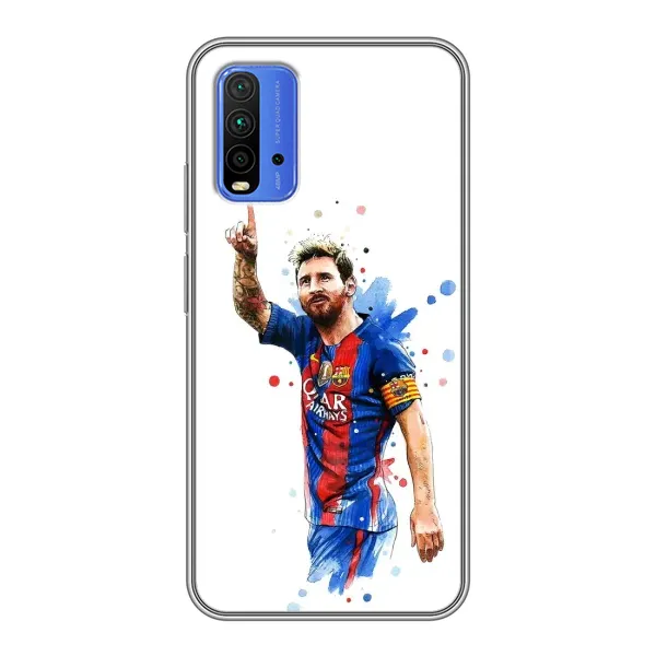 Чехол с рисунком «Leo Messi» для Xiaomi Redmi 9T Чехол с рисунком «Leo Messi» для Xiaomi Redmi 9T