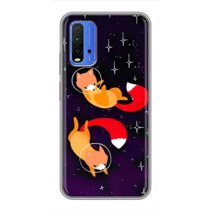 Чехол с Лисичкой для Xiaomi Redmi 9T (Лисы)