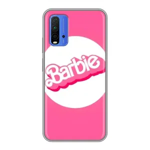 Силіконовый Чохол Барбі фільм на Xiaomi Redmi 9T (Лого Барбі)