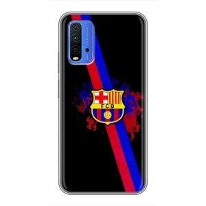 Чохол для Xiaomi Redmi 9T (Барселона) (Лого Барси)