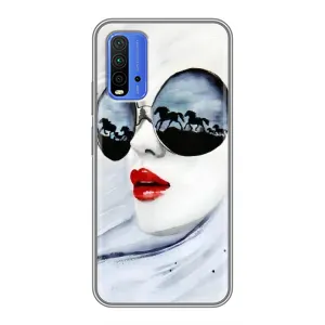 Чохол з картинкою Модні Дівчата Xiaomi Redmi 9T (Любителька коней)