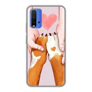 Чохол (ТПУ) Милі песики для Xiaomi Redmi 9T