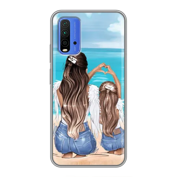 Чехол с рисунком «Мама и дочь» для Xiaomi Redmi 9T Чехол с рисунком «Мама и дочь» для Xiaomi Redmi 9T